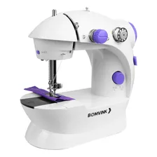 Mini Maquina Costura Portatil Eletrica Para Tecidos Roupas Foto mini 3