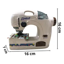Mini Máquina De Costura Infantil Mini Ateliê Importway Rosa Foto mini 2