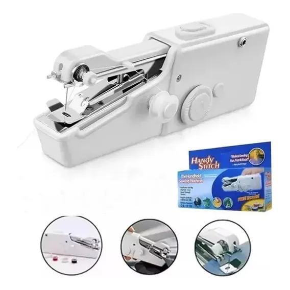 Mini Máquina De Costura Portátil Mão Da Singer+ Acessórios Foto 1