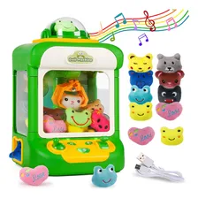 Mini Máquina De Ursinhos De Pelúcia Portátil Verde Zoop Toys Foto mini 1