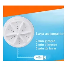 Mini Maquina Lava Roupas Rotativa Portátil Usb Foto mini 2