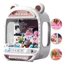 Mini Maquina Pegar Bichinhos Infantil Brinquedo Cor Branco Foto mini 1