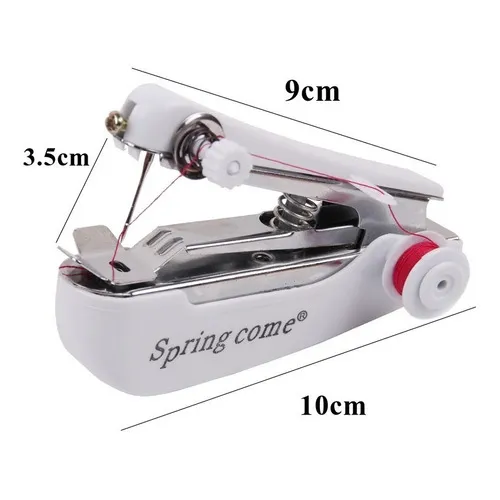 Mini Maquina Portátil De Costura Manual - Máquina De Mão Foto 1