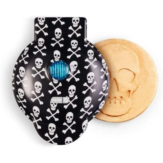 Mini Maquina Waffle Maker Skull - Dash Foto 1