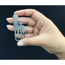 Mini Marca Pagina Menina Cor Inox Foto mini 4