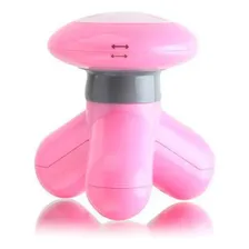 Mini Massageador Portatil Eletronico Pessoal Usb Pilha Foto mini  2