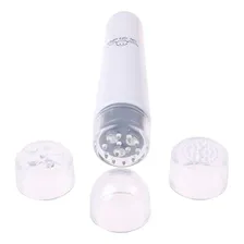 Mini massageador vibratório, massageador traseiro sem fio, branco Foto mini  3