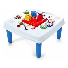 Mini Mesinha Infantil BebĂȘ Educativa Com Som Poliplac Foto mini 1