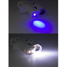 Mini Microsc贸pio 60x Bolso Led Lupa Celular Tablet Lupa Cor Branco Foto mini 2