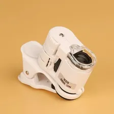 Mini Microscópio Led Cor Branco Foto mini  2