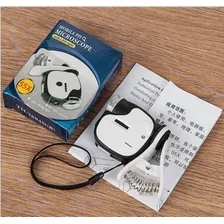 Mini Microscopio Lupa De Celular 55x Universal Com Led E Uv Cor Branco Foto mini 4