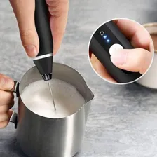 Mini Misturador Batedor Mixer Portátil - Branco Foto mini 4