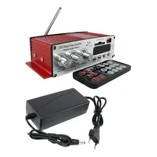 Mini Modulo Amplificador Ma-120 Fonte Bi Usb Radio Fm Promo Foto mini 1