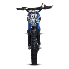Mini Moto Cross 49cc Infantil MBX Cor Azul Foto mini 2