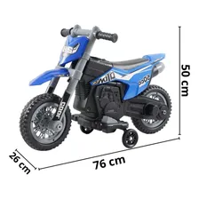 Mini Moto Elétrica Importway Cross Bw233az Azul Foto mini  3