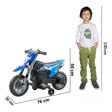 Mini Moto Elétrica Importway Cross Bw233az Azul Foto mini 4