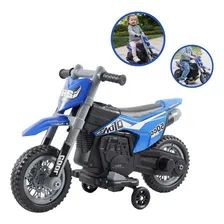 Mini Moto Elétrica Importway Cross Bw233az Azul Foto mini  2