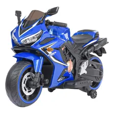 Mini Moto Elétrica Infantil 12v Importway Esportiva Azul Foto mini 1