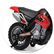 Mini Moto Elétrica Infantil Motocross Vermelha 6v - Belfix Cor Vermelho Foto mini 2