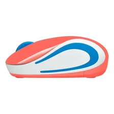 Mini Mouse Sem Fio M187 Ultraportátil Coral Logitech Foto mini 3