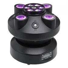 Mini Moving Bee Eyes 4 Em 1 Luz Rotativa Tingida Festa Balad 110v/220v Foto mini 4