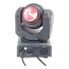 Mini Moving Doble Face 12w 4 Led Rgbw Quadriled Dmx Audio Bivolt Foto mini 4