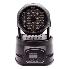 Mini Moving Head Wash 18 Quadrileds Rgb Iluminação Dj Festa Foto mini 4