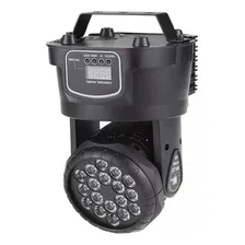 Mini Moving Head Wash 18 Quadrileds Rgb Iluminação Dj Festa Foto mini 3