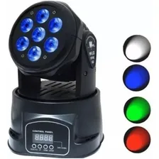 Mini Moving Head Wash 7 Led 10w Quadriled Rgbw Dmx St-710 Foto mini 3