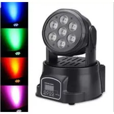 Mini Moving Head Wash 7 Led 10w Quadriled Rgbw Dmx St-710 Foto mini 4