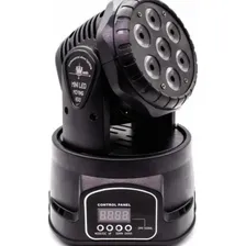 Mini Moving Head Wash 7 Led 10w Quadriled Rgbw Dmx St-710 Foto mini 1