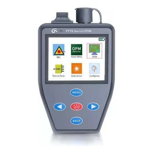Mini Otdr Medidor Ftth Para Fibra Ativa 4 Em 1 Foto 1