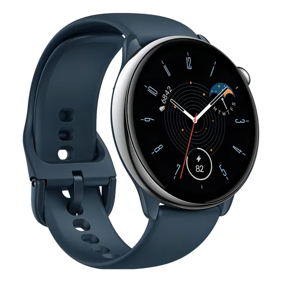Mini oxímetro Smarwatch Smarwatch Amazfit Gtr, malha azul, cor azul Foto 1