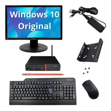 Mini Pc Lenovo M910q I5 7º 8gb Ssd 240gb Kit Completo 127/220v Foto mini 1