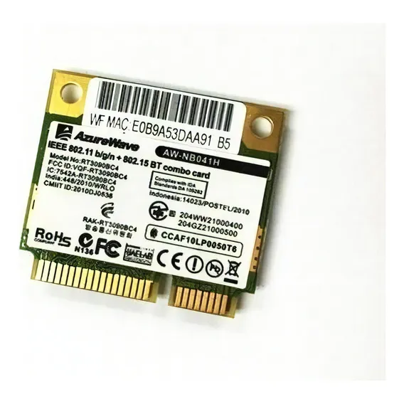 Mini Pci Wifi Wireless +bluetooth Rt3090bc4 LG A420 A520 Foto 1