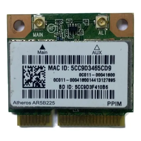 Mini Pci Wireless + Bluetooth P/ Asus K45a K45 K45vm Ar5b225 Foto 1