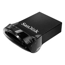 Mini Pen Drive 64gb Ultra Fit Usb 3.2 Sandisk Cor Preto Foto mini 3