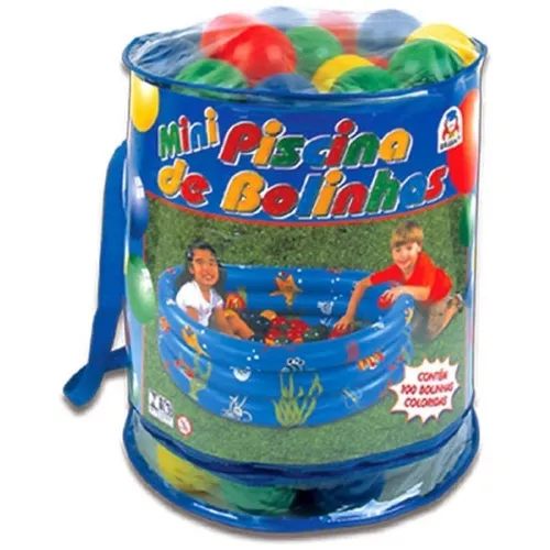 Mini Piscina De Bolinhas Com 100 Bolinhas 440a - Braskit Foto 1