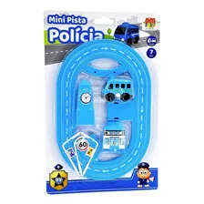 Mini Pista Policia Carrinho A Corda - Dm Dmt5947 Foto mini 2