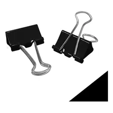 Mini Prendedor Papel Clips Binder Presilha Papel 15mm 60 Un Foto  mini 1