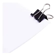 Mini Prendedor Papel Clips Binder Presilha Papel 15mm 60 Un Foto mini 4