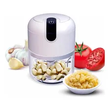 Mini Processador Alimentos Usb Xds 01 3 Lâminas 45w Cor Verde-claro 127/220v Foto mini 1