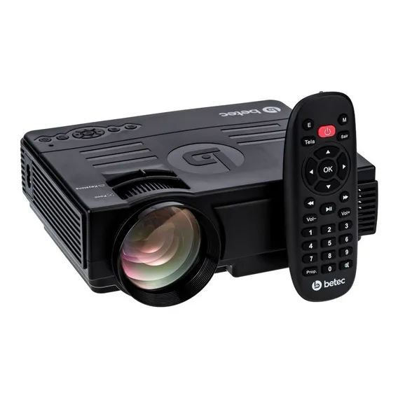 Mini Projetor Led - Betec BT810 - 1200 Lumens - Bluetooth Foto 1