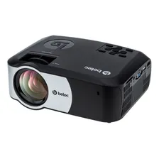 Mini Projetor Portatil Led - Hd - Betec Bt728 - 2200 Lumens Cor Preto 100V/240V Foto mini 3