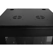 Mini Rack 12u 570mm 19pol Organizador Com Fechadura E Chaves Foto mini 4