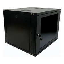 Mini Rack De Parede 8u X 470mm Rack 8u Padrão 19 Cor Preto Foto mini 1
