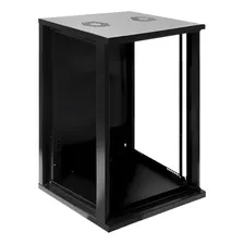 Mini Rack / Parede 19'' 12u X 470mm Desmontável Cor Preto Foto mini 3