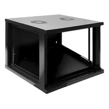 Mini Rack / Parede 19'' 6u X 470mm Soldada Cor Preto Foto mini 3