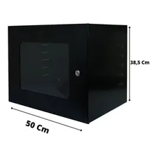 Mini Rack Parede Servidor 8u Padrão 19 Cfvt Dvr Roteador Foto mini 4