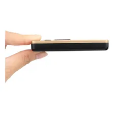 Mini Rádio Bolso Portátil Digital Fm com Fone Retekess V112 Cor Dourado Foto mini 4